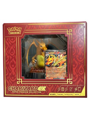 Pokemon TCG: Charizard ex Super-Premium Collection Box (Brand New)