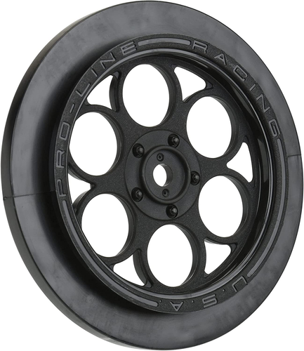 Showtime Front Runner 2.2/2.7 Blk FRNT Drag Whls PRO280303 RC Tire - Picture 5 of 12