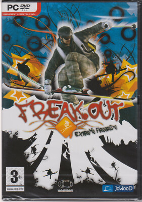 PC DVD ROM FREAKOUT EXTREME FREERIDE VIDEOSPIEL NEU!
