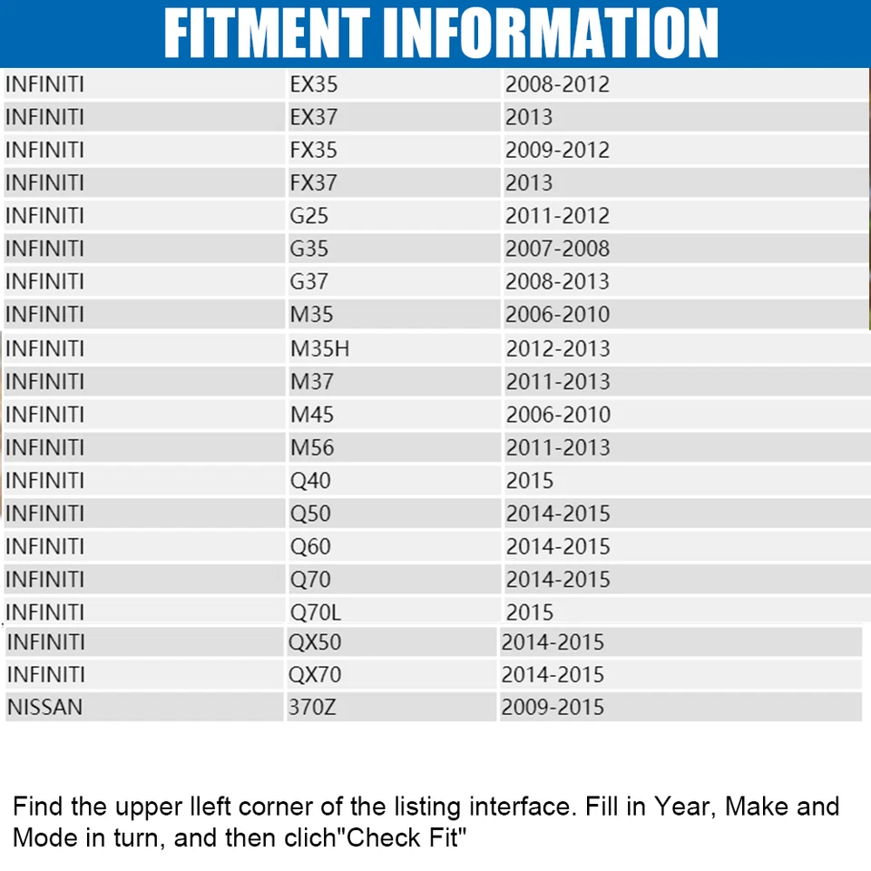 2PC Front Wheel Bearing Hub Assembly Fit for Infiniti G37 M35 M45 M37 M56 590376 Foto 3 de 4