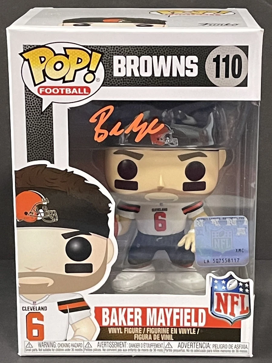 Baker Mayfield Signed Autographed Cleveland Browns Funko Pop Beckett