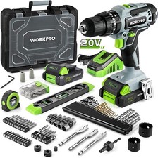 WORKPRO 20V Max Cordless Drill Driver Set Imp...