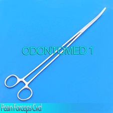 New 14" Curved Hemostat Forceps Locking Clamps - Stainless Steel