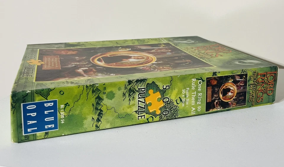 LORD OF THE RINGS ~ Fellowship of the Ring ~ 500 Piece Puzzle ~ 2001 ~ Complete - image 3 of 4