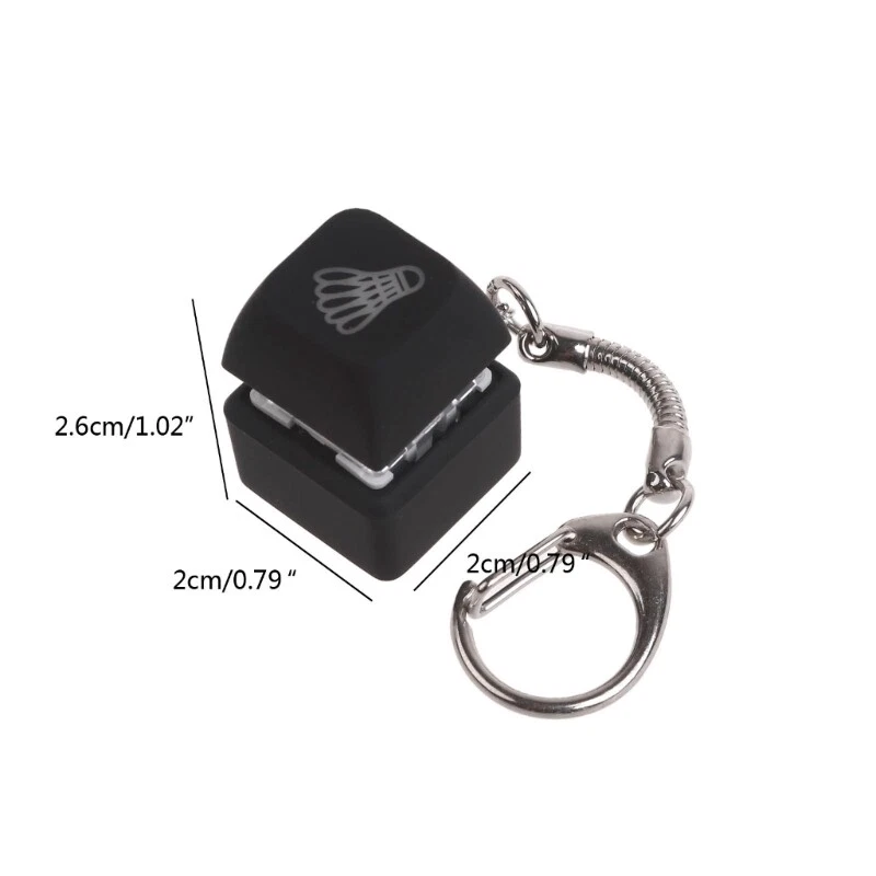 RGB LED Mechanical Keyboard Tester Keychain for Keypad Switches