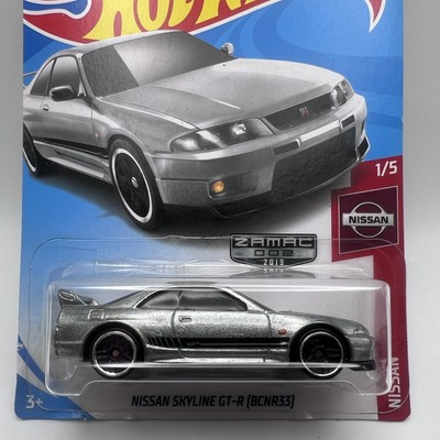 2019 Hot Wheels Zamac Nissan Skyline GT-R [BCNR33] Nissan 1/5 #6/250 Zamac