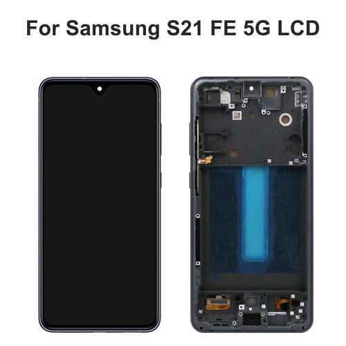 For Samsung Galaxy S21 FE 5G OLED Display LCD Touch Screen Digitizer with Frame - Bild 5 von 10