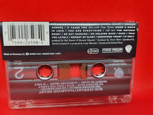 Rod Stewart - Vagabond Heart (1991) Cassette RARE (VG+) - Picture 2 of 2