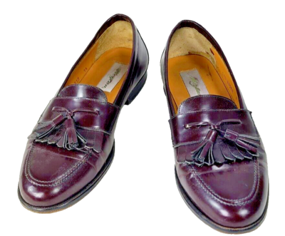 Mezlan Santander Brown Mens Shoes Size 9 1/2 Low Vamp Slip  display picture 2