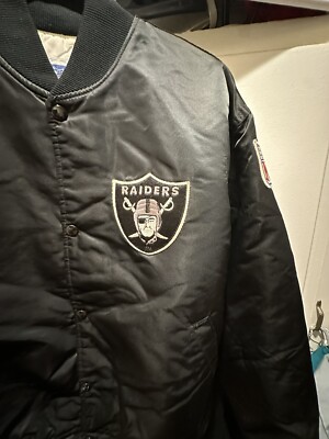 Starter Raiders NFL ジャケット Lサイズ LA Raiders Starter Jacket Mens L Pullover Kangaroo Pocket