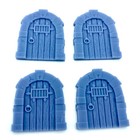28mm Fantasy Medieval Arched Jail Door Dungeon Large Scenery Terrain Greebles