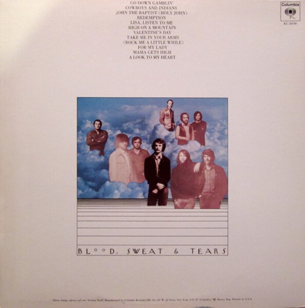 Blood, Sweat And Tears - B, S & T 4 - Columbia - KC 30590