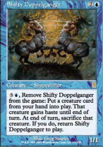 Shifty Doppelganger ~ Heavily Played Odyssey MTG Magic UltimateMTG Blue Card - Picture 1 of 1