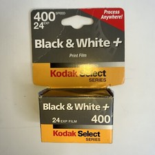 NOS Kodak ISO 400 Black and White Film 35mm 24 Exposure 1 Roll Expired 04/2003