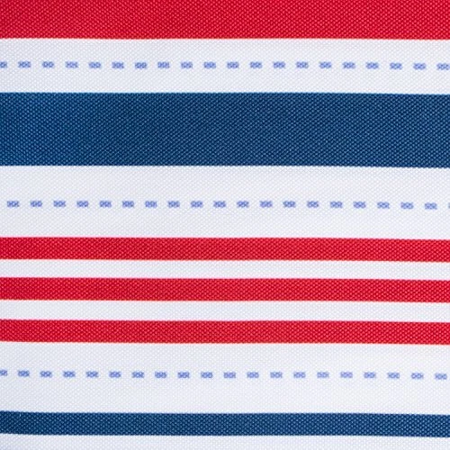  Patriotic Stripes Tabletop Collection, Stain Resistant & Napkin Set, 20x20" - Image 2 of 4
