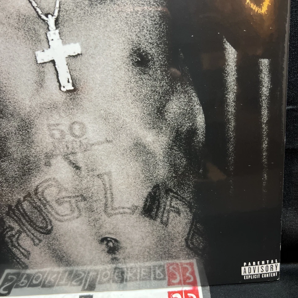 Thug Life - Volume 1 Opaque Grey Colored Vinyl Record Interscope IVC LE 4000 - Image 4 of 4