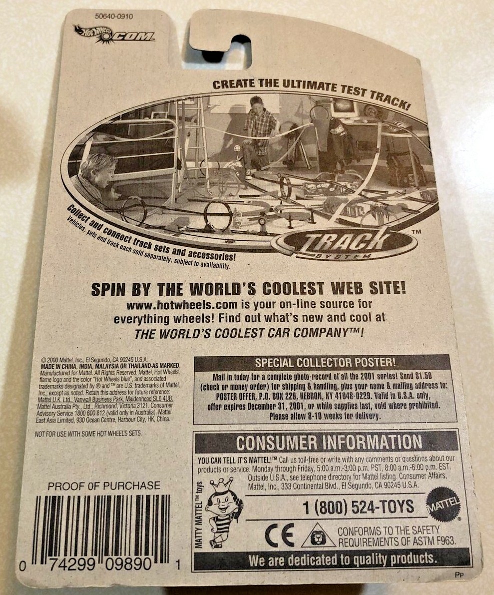 2001 Hot Wheels 1941 Willys Collector # 110 Drag Racing Funny Car
