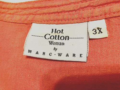 Hot Cotton Damen Plus Leinenmischung 3/4 Ärmel Oberteil Jacke 3X - Bild 6 von 17
