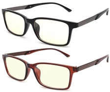 Blue Light Block Glasses Computer Classic Gaming Anti Eye Strain UV Protection