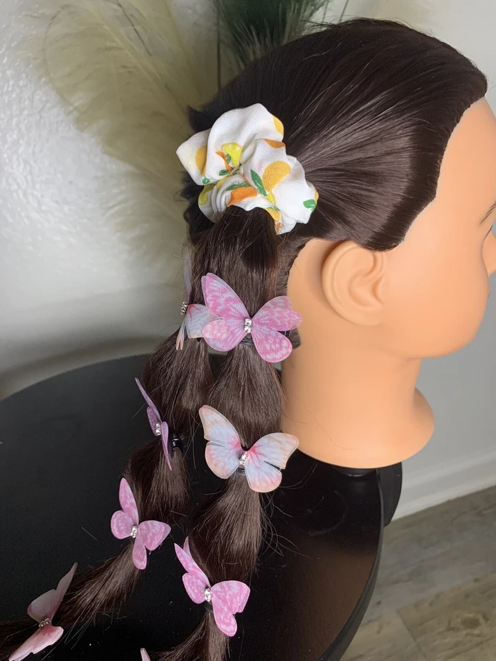 Pinzas para el pelo mariposa 10 piezas Foto 3 de 4