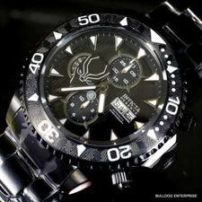 Invicta Reserve Marvel Black Panther Grand Diver Swiss SW500 Automatic Watch New
