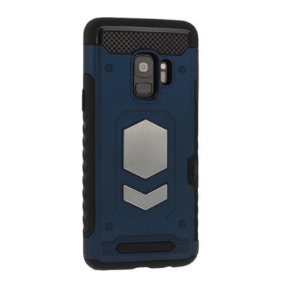 Magnetic Armor Vennus Schutz Handy Tasche BLAU Für Samsung Galaxy S9