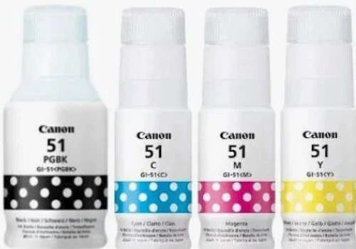 4 FlaconS d'encre Canon G 51 ORIGINE