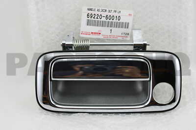 6922060010 Genuine Toyota HANDLE ASSY, FRONT DOOR OUTSIDE, LH