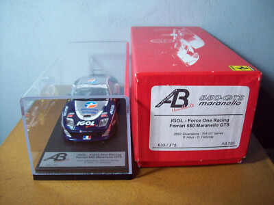 #ad 1 43 AUTOBARN MODELS AB205 FERRARI 550 2002 SILVERSTONE FIA GT SERIES #5 ALLIOT GBP 60.00