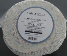 Robert Kaufman Roll Up/Jelly Roll - Hints of Prints - RU-1203-40 NEW b1