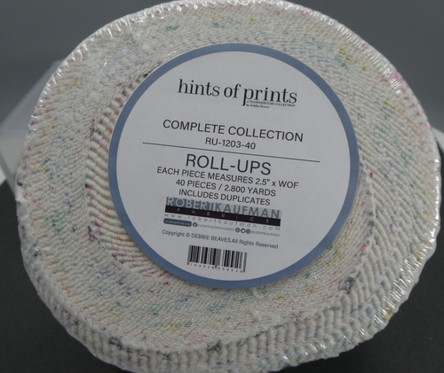 Robert Kaufman Roll Up/Jelly Roll - Hints of Prints - RU-1203-40 NEW (b1) - 第 1/3 張圖片