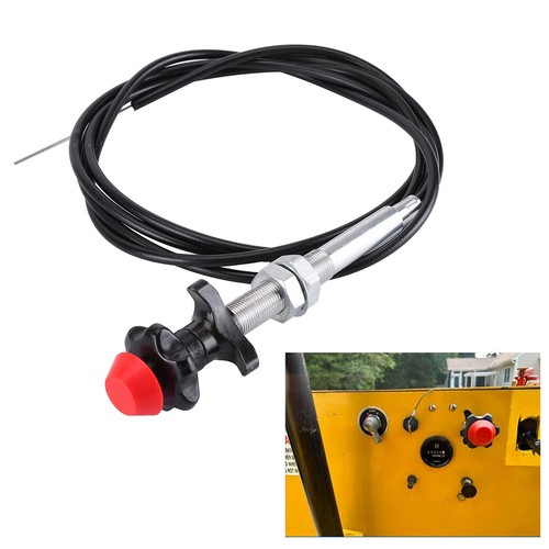 New Heavy Duty Vernier Locking Throttle Cable 55204 Multi Purpose Control Cable - Picture 2 of 16