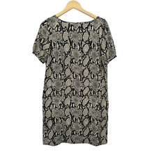 Apart Dress Womens No Size Sample Snakeskin Design Fully Lined Pockets