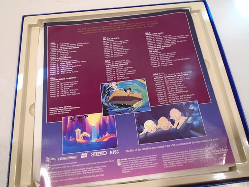 Walt Disney Fantasia Original Masterpiece Deluxe CAV Laserdisc Final Release - Picture 8 of 12