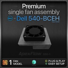 ApexFlow 550-1 for Dell 540-BCEH HWWN0 Single Fan Cooling System Network Card 