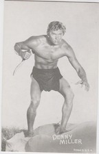 EXHIBIT CO. ARCADE ACTOR CARD 1960's DENNY MILLER!! RARE, POPULAR CARD!!