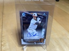 2025 Bowman Draft Caden Bodine Chrome Auto 1st Prospect #CPA-CB Orioles