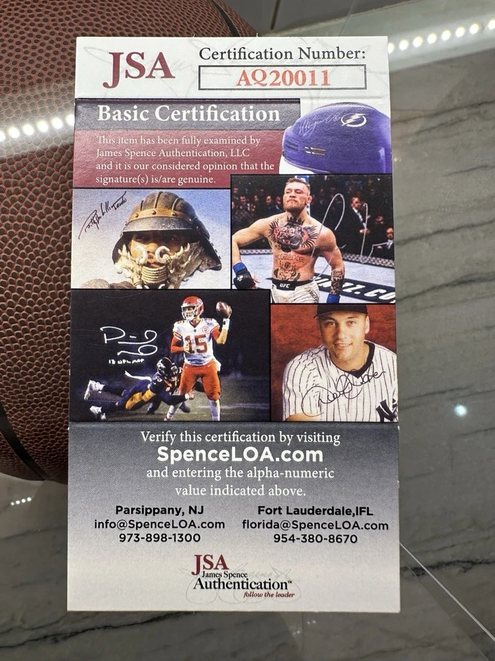 Stephen Curry signed autographed basketball. Steph. W/display. JSA. Warriors - Image 4 of 4