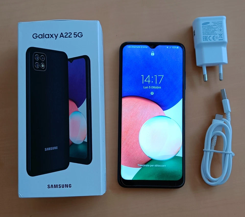 Samsung Galaxy A22 5G · 64GB, foto 1 di 4
