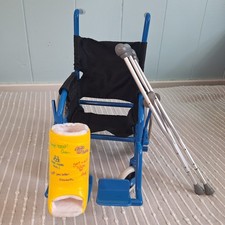 VINTAGE American Girl Pleasant Company Wheelchair for 18" Dolls 1990s  accessor