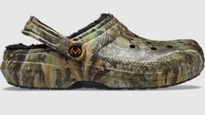 Crocs Realtree APX Lined Classic Camo Clog Men’s Size 9 And 10 Camouflage New