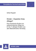 Ulrike Roppelt | Kinder - Experten Ihres Alltags? | Taschenbuch | Deutsch (2003)