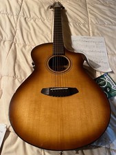 Breedlove Artista Pro Concert CE Acoustic Electric, Burnt Amber -Soild-OHSC
