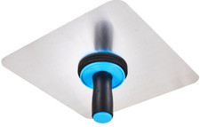 12" x 12" Plastering Hawk Aluminum Soft-Grip Plasterers Builders Mortar Board