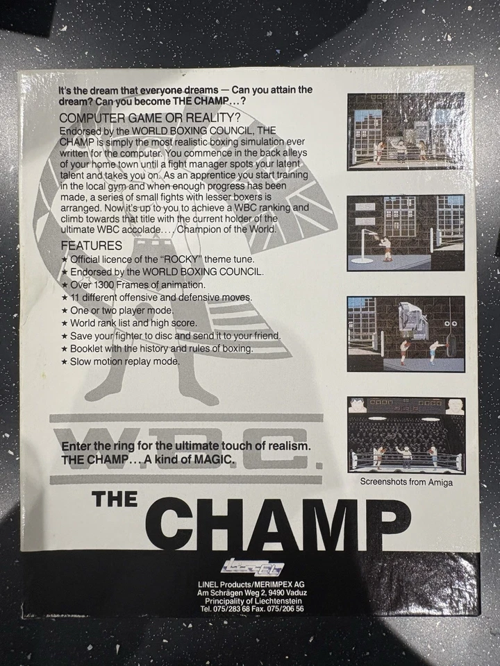 The Champ - Linel - Commodore 64 C64 - Tested & Complete - Image 3 of 4