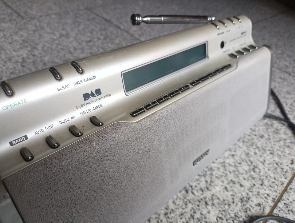 Sony Xrd-1 DAB Digitalradio , Mit Eingang+Ausgang Klinke. Und Kopfhörer Ausgang - Bild 3 von 4