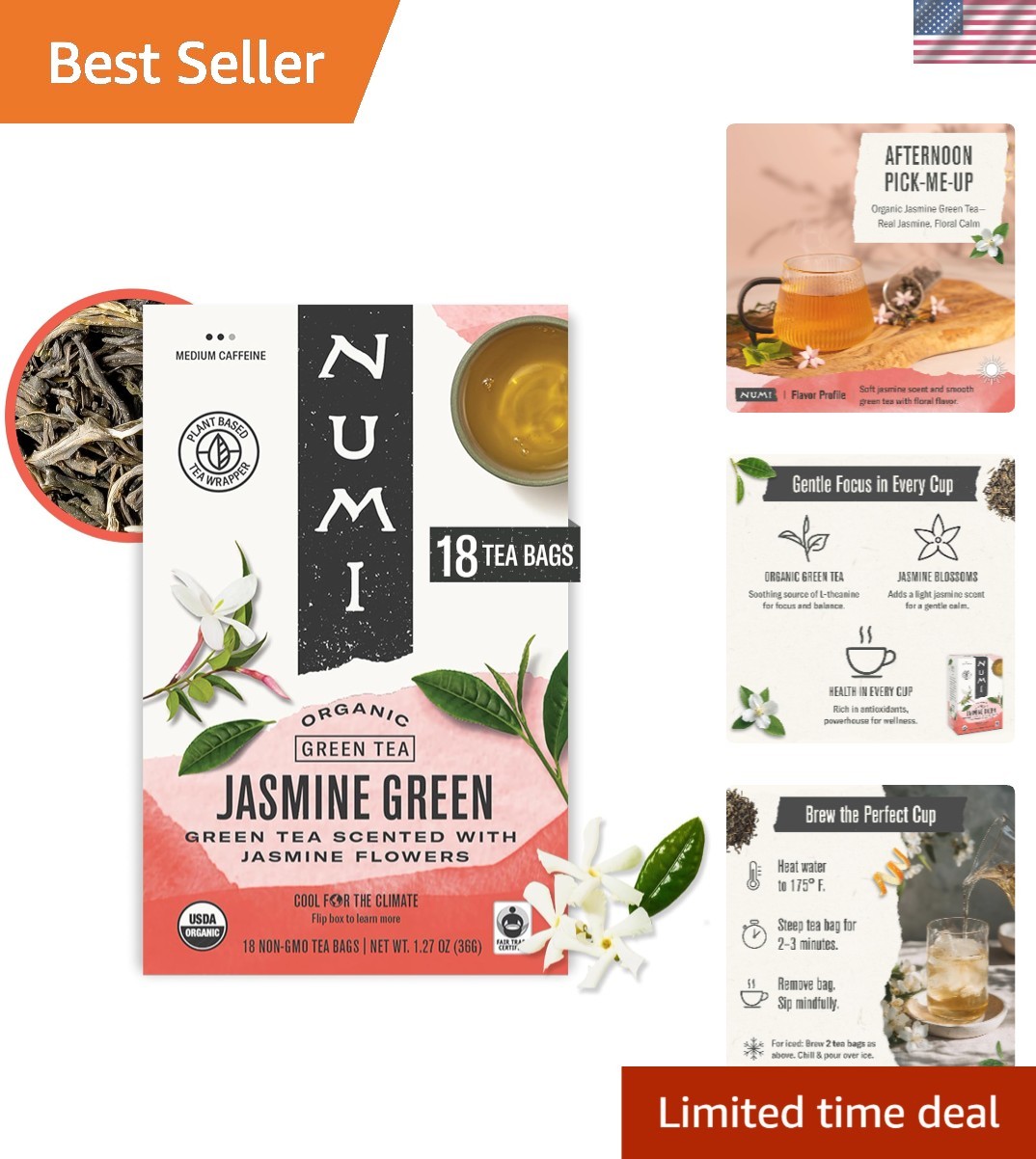 &ndash; 18 Fair Trade, Antioxidant Bags