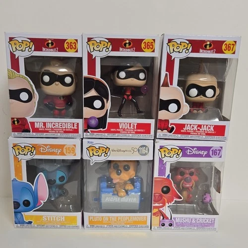 Funko Pop! Vinyl Disney Lot Icredibles Stitch