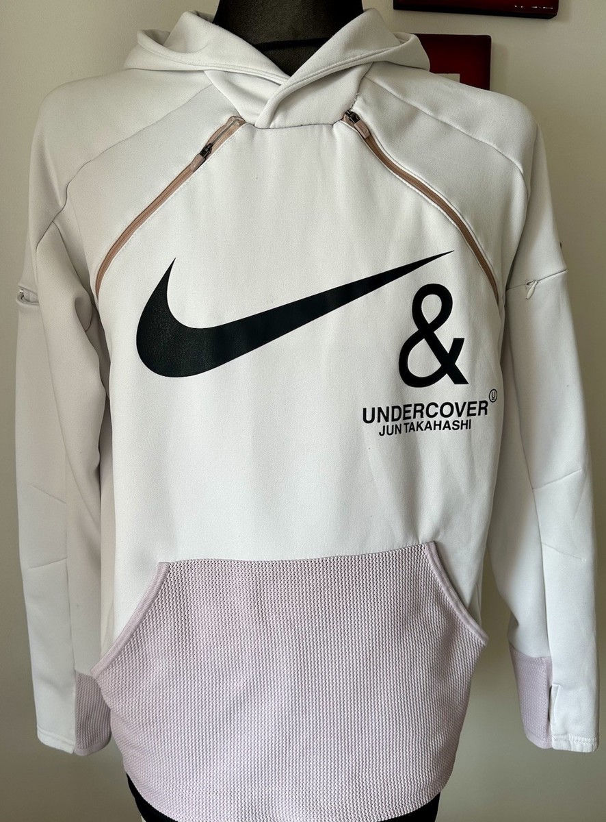 Nike X Undercover TC Hoodie White Pullover Balance Chaos