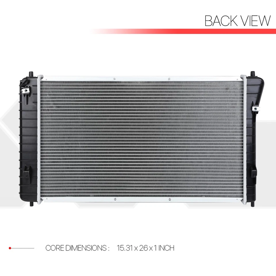 Radiador de núcleo de alumínio OE substituição para 95-02 Chevy Cavalier/Sunfire AT 1687 - Imagem 3 de 4
